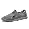 Mesh Shoes Summer Breathable Hollow Men's Shoes One Foot Stirrup Lightweight Anti Casual Slip Beach Shoes
