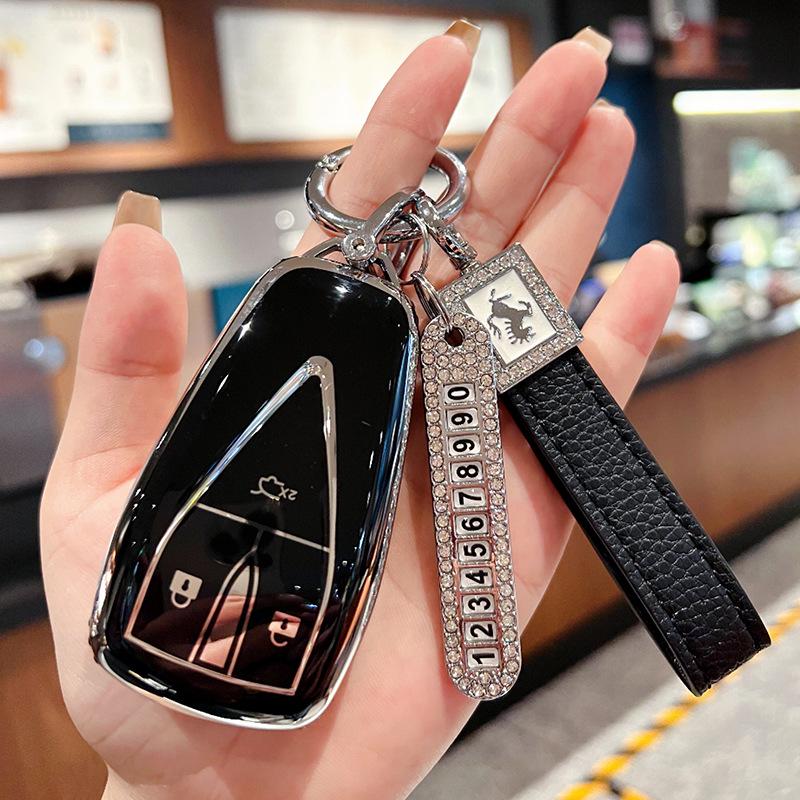 Чехол для ключа Changan CS Series: Подходит для CS75 Plus, Yidong, CS35, CS55, X5, Oushang X7