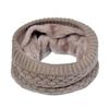 Men Women Thick Neck Gaiters Soft Neckerchief Knitted Scarf Snood Neck Warmer Autumn Winter Thermal