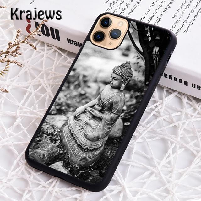 Krajews Gautama Buddha Soft Phone Case Cover For iPhone 17 Air 16 15 14 plus 11 12 13 pro max coque Shell Fundas