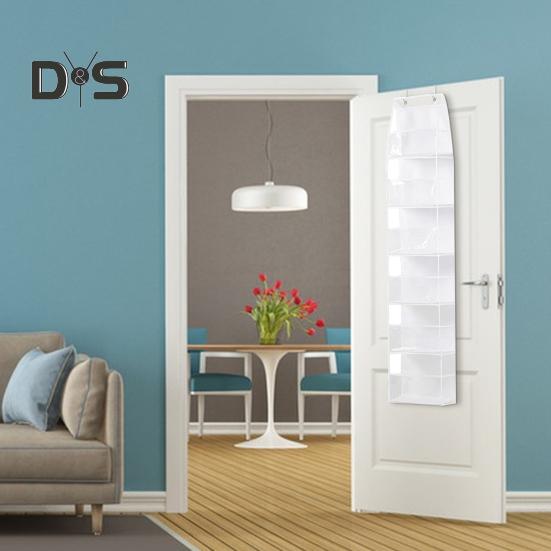 Подвесной органайзер для хранения вещей, прочный, выдерживающий большую нагрузку, с большой вместимостью, простой монтаж, многоцелевой держатель для хранения с металлическими крючками