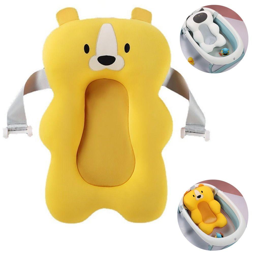 Подушка для детской ванночки, регулируемая поддержка для купания младенцев, подушка для душа для новорожденных, безопасность ребенка