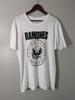 Винтажная футболка Ramones Punk Rock Band 1980-х годов Редкая Белая S-5XL