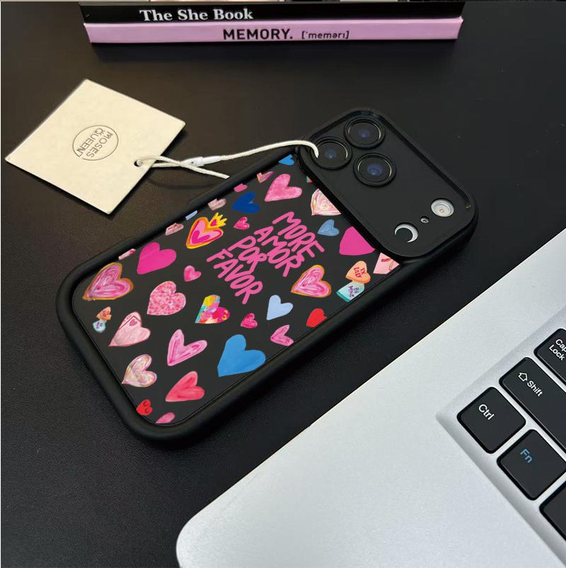 Чехол Сердце Листья Цветок для iPhone 17 16 15 14 13 12 11 Pro Max 17 Air 16E Plus Силиконовый Матовый Защитный Ударопрочный Чехол