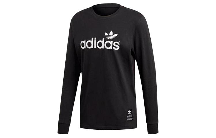 Adidas T Shirts Men's Black Crew Neck Moderate Straight Fit FM3391
