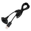 Черный беспроводной контроллер USB-кабель для зарядки Запасной зарядный шнур Для Xbox 360
