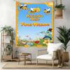 Biene Maja Custom Your Name Wall Decor Tapestry Art For Pet Memorial Birthdaywedding Party Backdrop Family Gift