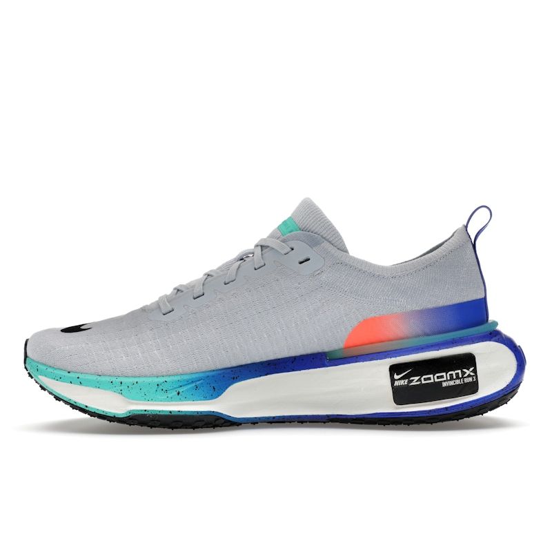 Nike ZoomX Invincible 3 Pure Platinum Cool Mint Men Sneakers Blue Bright-Mango Black HF4904-043