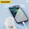 Essager Зарядные устройства с кабелем Lightning для iPhone PD 20 Вт USB C Комплект зарядного устройства для iPhone 14 13 12 iPad Pro Max Комплект быстрой зарядки Type C