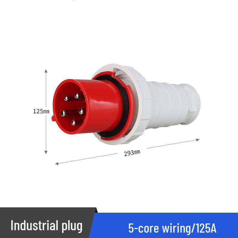 Zhiyue Industrial 3-Phase 5-Pin Waterproof Plug