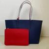 Large Capacity Dual-Side Reversible Shoulder Tote Bag Women Spacious Crossbody Shopper With Zippered Pockets Phone