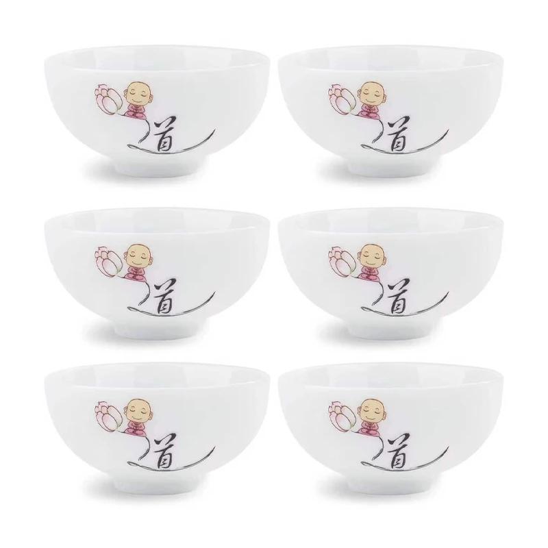 Креативный расписанный вручную керамический чайный набор из 6 чашек для чая в стиле кунг-фу, чайники для кипячения воды, чашки и кружки, кофейная кружка, заварочный чайник, бар