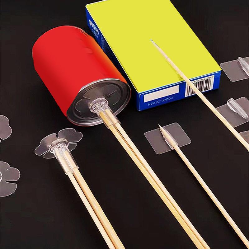 10Pcs Floral Fixed Flat Adhesive Tape Birthday Party Decoration Plastic Holder Wedding Shower Supplies Bouquet Holder Supports