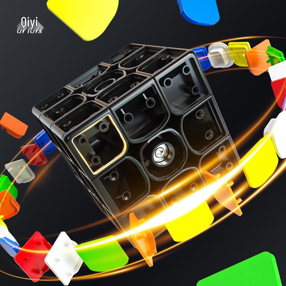 QiYi V3 3x3 Кубик Рубика без наклеек - Образовательная игрушка для маленьких детей, обучающая особым навыкам