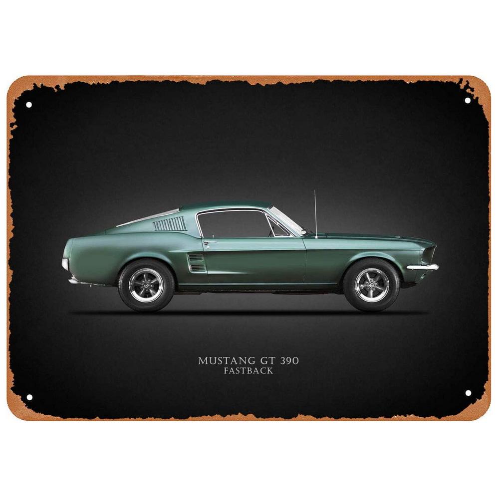 Автомобильные металлические жестяные знаки, классические автомобили, настенные украшения, таблички, винтажные художественные постеры, картины из железа для Man Cave, дома, кафе, сада, клуба, бара