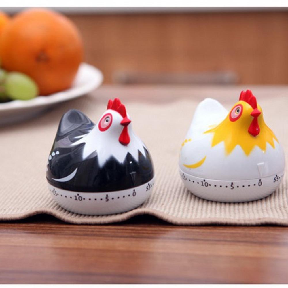 Mechanical Cooking Reminder Hen Shaped Design Egg Timer Clock Creative Time Alarm Device Daily