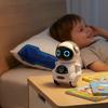Plastic Pocket Robot White Interactive Robot Portable Talking Robot  For Adults