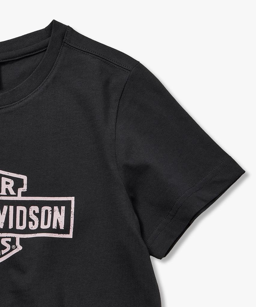 HARLEY-DAVIDSON COLLECTIONS® [Женская] Футболка Bar & Shield Темно-серый_Hh26111050