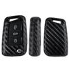 Силиконовый чехол для ключа из углеродного волокна для VW Lamando, Golf 7, New Tiguan L, Teramont