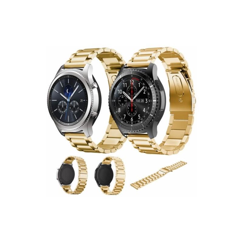 Роскошный сетчатый ремешок из нержавеющей стали для Samsung Galaxy Gear S3 Frontier/classic