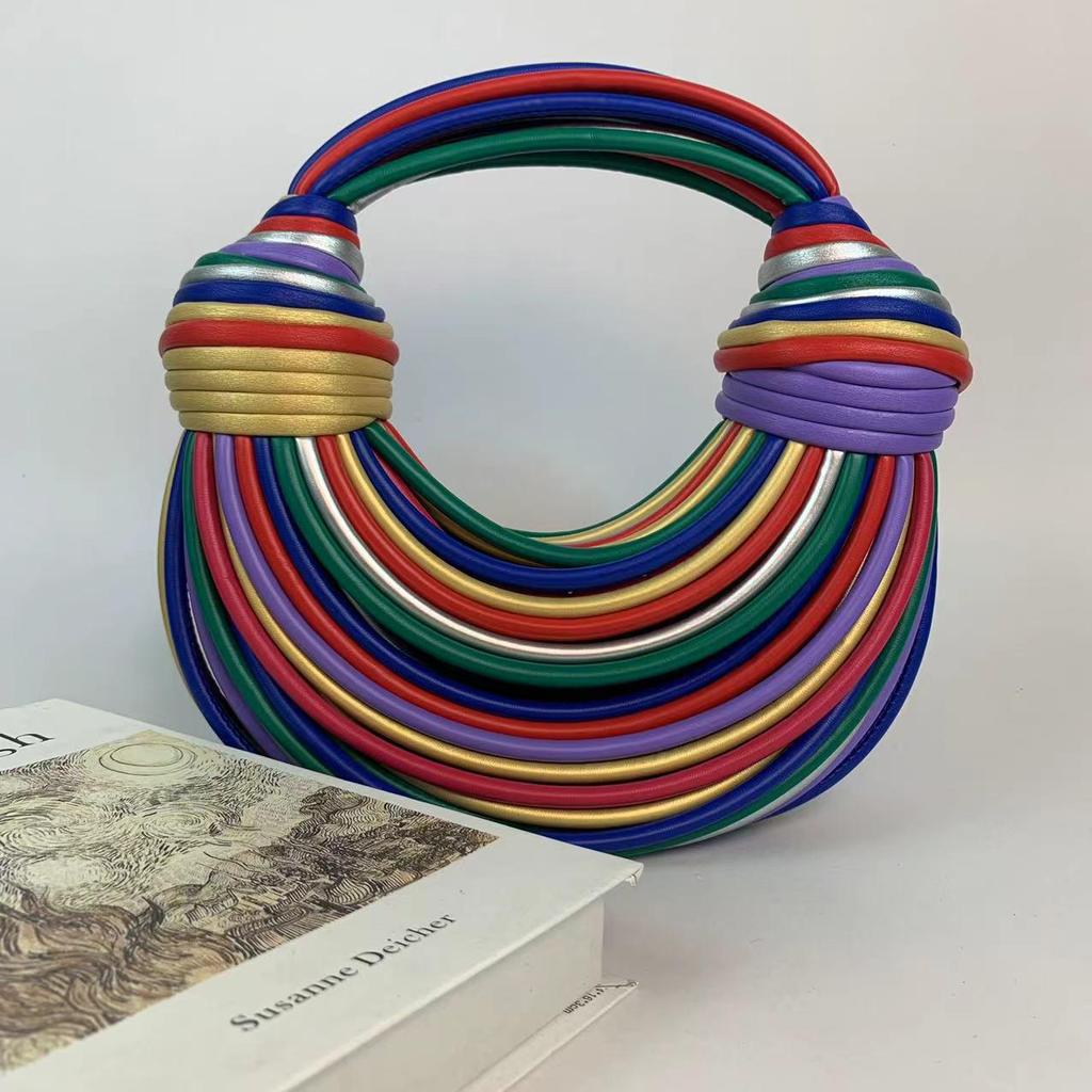 Сумка-переноска из ниши европейского и американского дизайна с текстурой - уникальная женская сумка