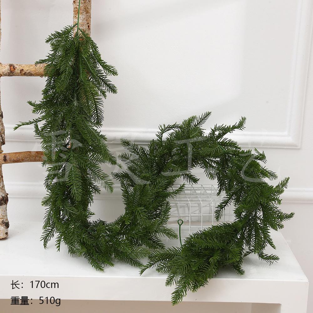 Christmas Decoration, Red Cedar Vine, 170cm, Vine, Christmas Decoration Wreath, Holiday Door Hanging, Door Decoration