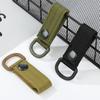Portable Clip Supplies Nylon Webbing Keychain Carabiners Hang Buckle Strap Belt Clips