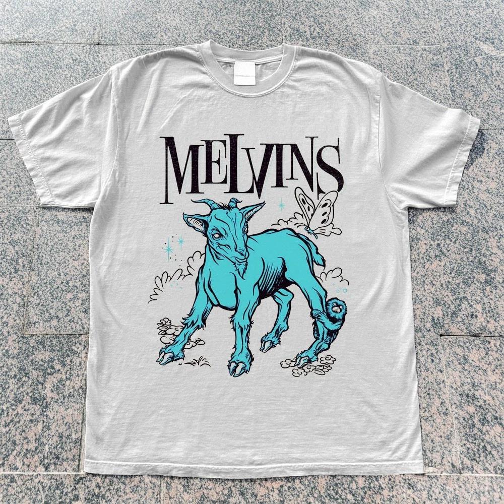 Melvins 2008 Concert Unisex White T-shirt S-
