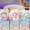 New Sanrio Characters Fox I Sland Blind Box Cinnamoroll Plush Pendants Surprise Box My Melody Blind Boxtoy Gift