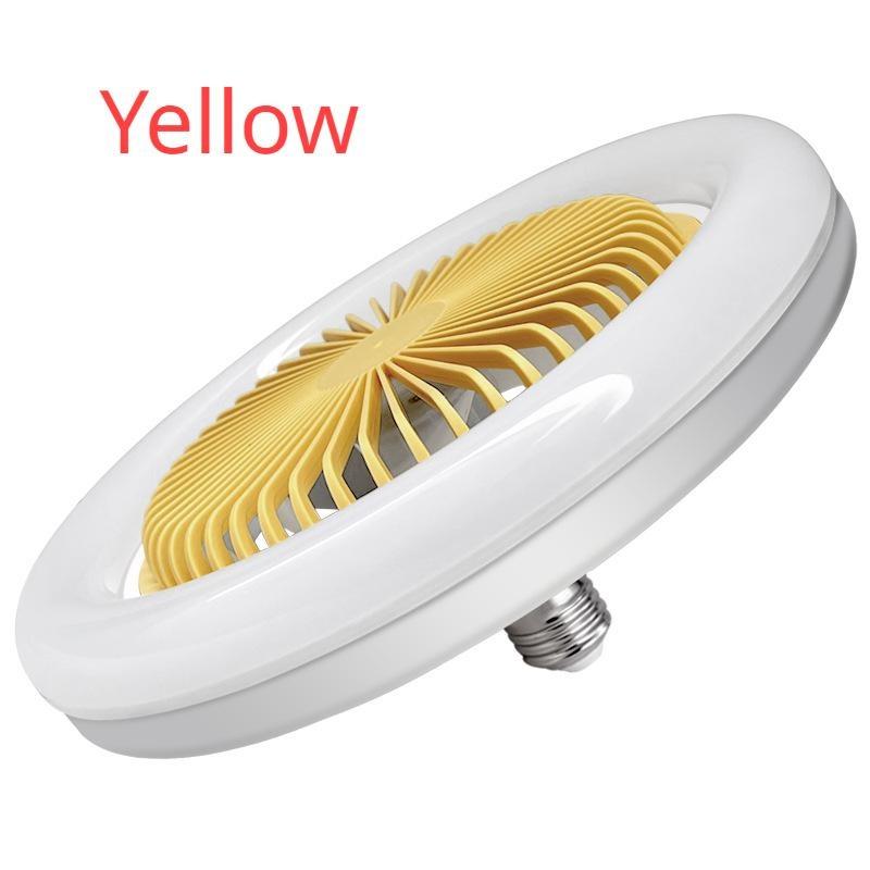 Ceiling Fan with Remote Control LED Light Universal Intelligent Silent Conversion Base Living Bedroom Refrigeration Supplies