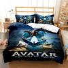 Принт из фильма Аватар Комплект постельного белья из трех предметов Модная вещь Для детей или взрослых Для кроватей Пододеяльники Наволочки Комплект постельного белья Подарок