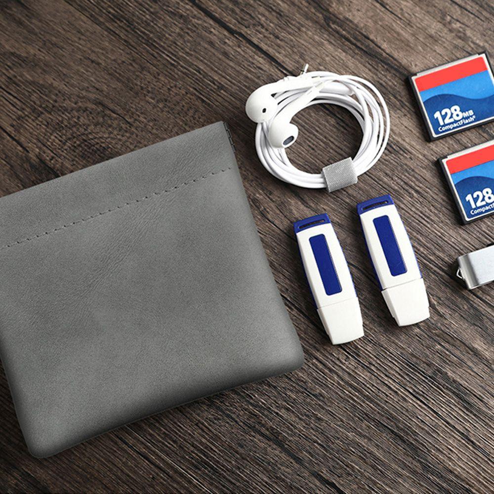 Dust-proof Earphone Storage Bag Protective Mini Purse Coin Key Bag Digital Accessories