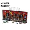 Мультсериал Gotham City Skyline Building Block Модель Сборка Кирпич Игрушки для Мальчика Подарок