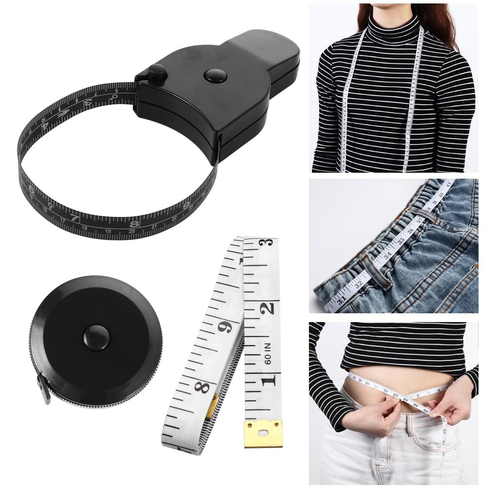 Push Button Tailor Seamstress Sewing Accessories Retractable Tape Measure Ruler Tape Measuring Tape