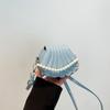 Красивая модная персонализированная сумка женская весенне-летняя новая мода сумка через плечо простая универсальная сумка-мессенджер сумка-ракушка