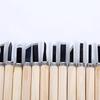 12 шт. Профессиональный набор ручных инструментов для резьбы по дереву, стамески, ножи для базовой детальной резьбы по дереву, стамески
