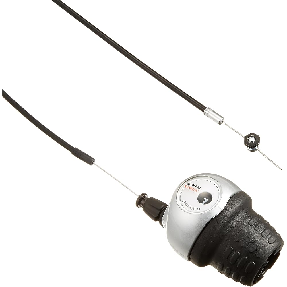 Манетка Shimano внутренняя 5-скоростная серебристая 1910X1700 Черная внешняя SL-5S30