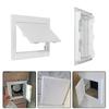 White Access Panel Door Plastic Inspection Hole Door Latch Hinged Access Hatch  Doors Wall Ceiling