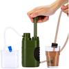 0.01um Portable Water Filter Pump Hand‑Press Outdoor Water Purifier Survival Filtration System for Camping Hiking Emergency