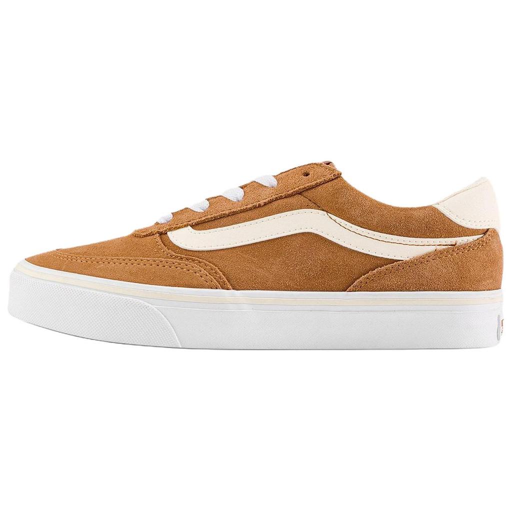 Vans Brooklyn LS Comfortable Soft Low-Top Skate Shoes Women Sneaker Brown VN000D7UGWT