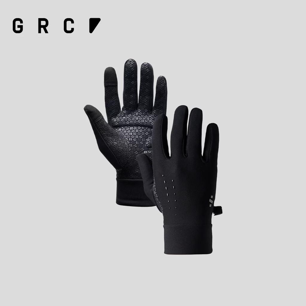 Grc Новые Технологии Осень и Зима Теплые Флисовые Амортизирующие Дорожные Велосипедные Перчатки с Полным Пальцем для Мужчин и Женщин