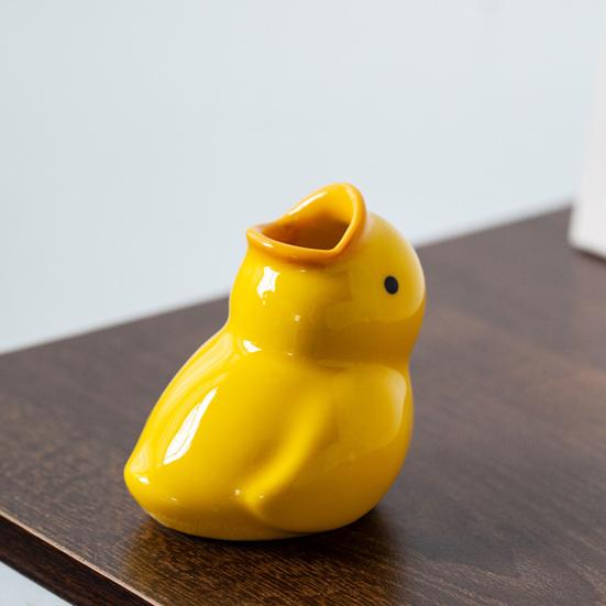 Cute Duck Toothbrush Holder High Durability Easy To Clean Animal Shaped Toothbrush Storage Rack Bathroom Decoration