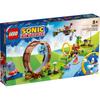 LEGO Sonic the Hedgehog Green Hill Zone Loop Challenge 76994 Игрушечный блок Настоящее видеоигра Приключения Мальчики Девочки 8 лет ~