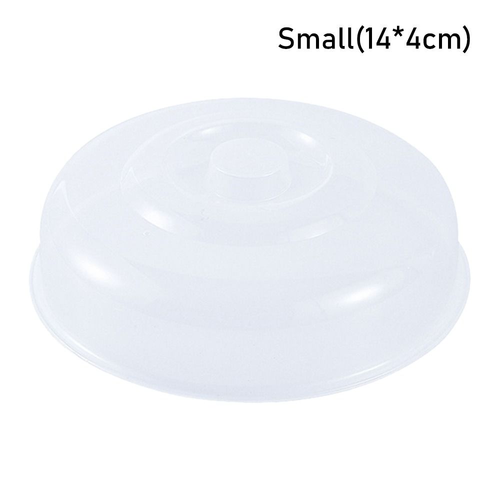 1Pcs Reusable Vented Microwave Splatter Cover Lid Food Fresh Keeping Plastic Universal Covering for Kitchen Bowls Cake Dish
