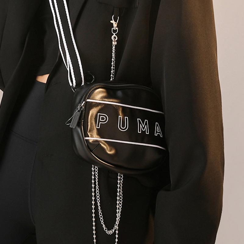 Puma Сумка через плечо из искусственной кожи, Сумка на плечо Унисекс Черный 077391-01