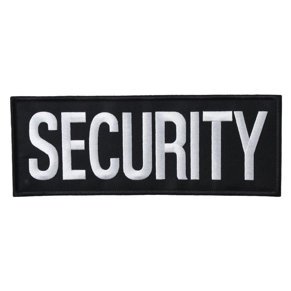2 Pack Large Security Vest Small Security Badge Officer Patch Security Patches  Jacket
