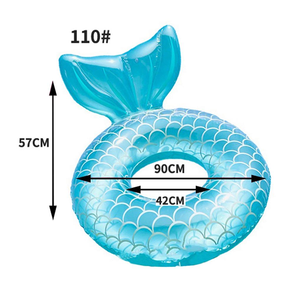 Надувной круг для плавания в форме русалки, плавающий бассейн для пляжной вечеринки, игрушки для взрослых и детей, детская водная игровая трубка, матрас для плавания, игрушка