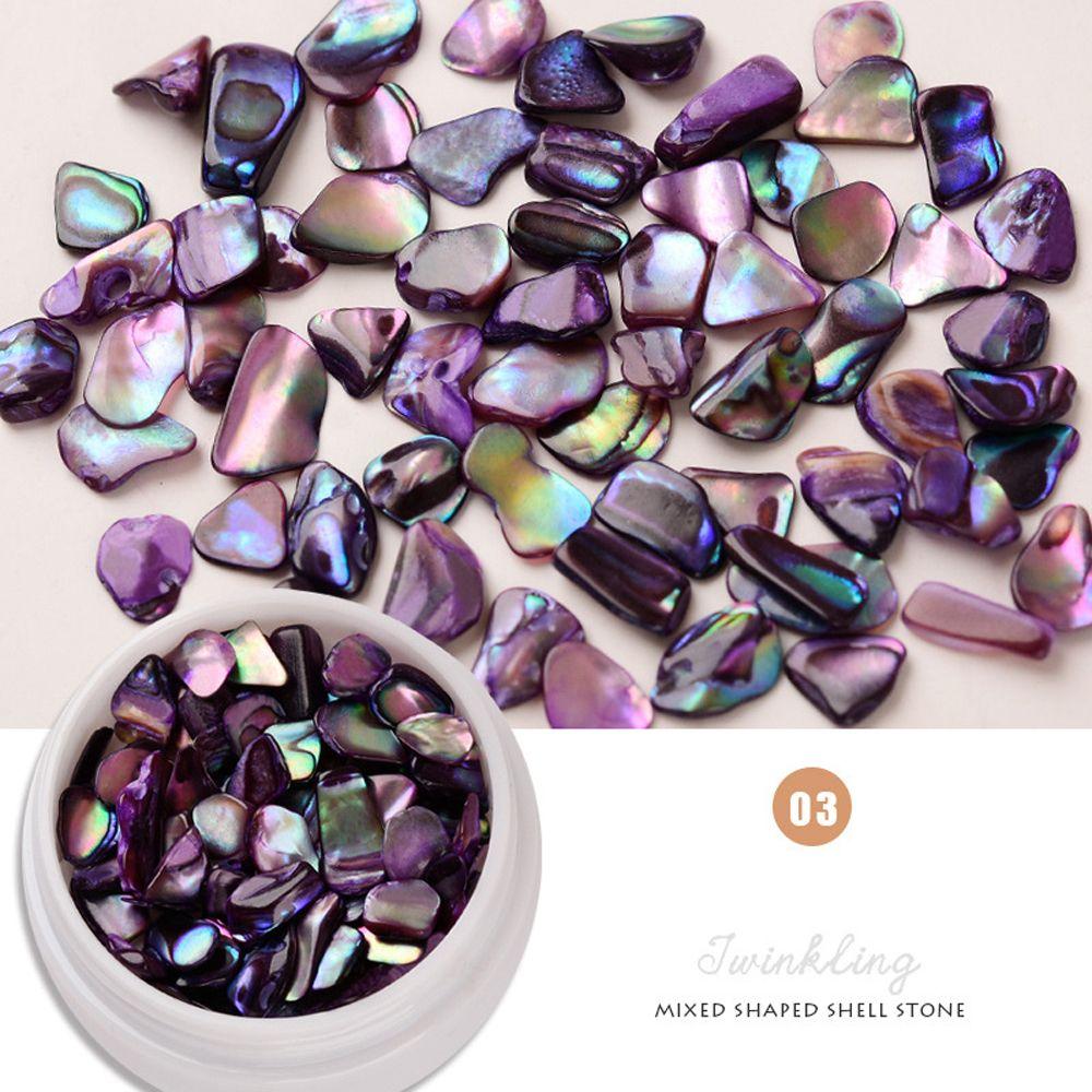 Nail Art Abalone Slices DIY Nail Art Decorations Shell Fragments Ornament Nail Art Shell Slices