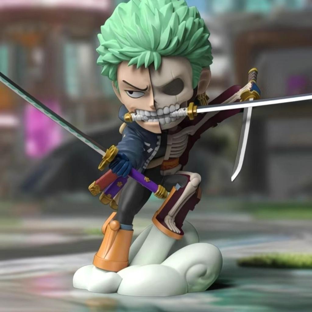 Новая Оригинальная One Piece Mighty Jaxx Полуанатомическая Слепая Коробка Том 9 Остров Эггхед Украшение Загадочная Коробка Игрушка