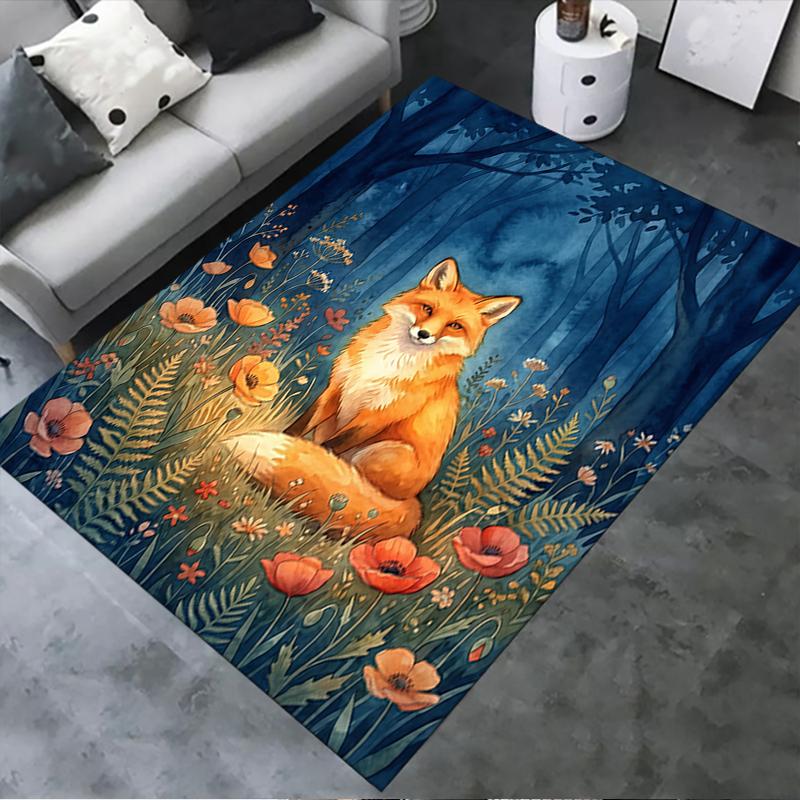 2025 New Healing animals Carpet Rug for Living Room Bedroom Home Sofa Decoration,Kids play Non-slip Floor Mat